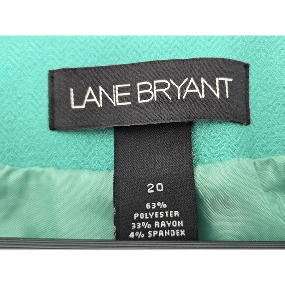 Lane Bryant Blazer 20 Kelly Green Toggle Sport Coat Business Jacket Professional - Picture 4 of 7